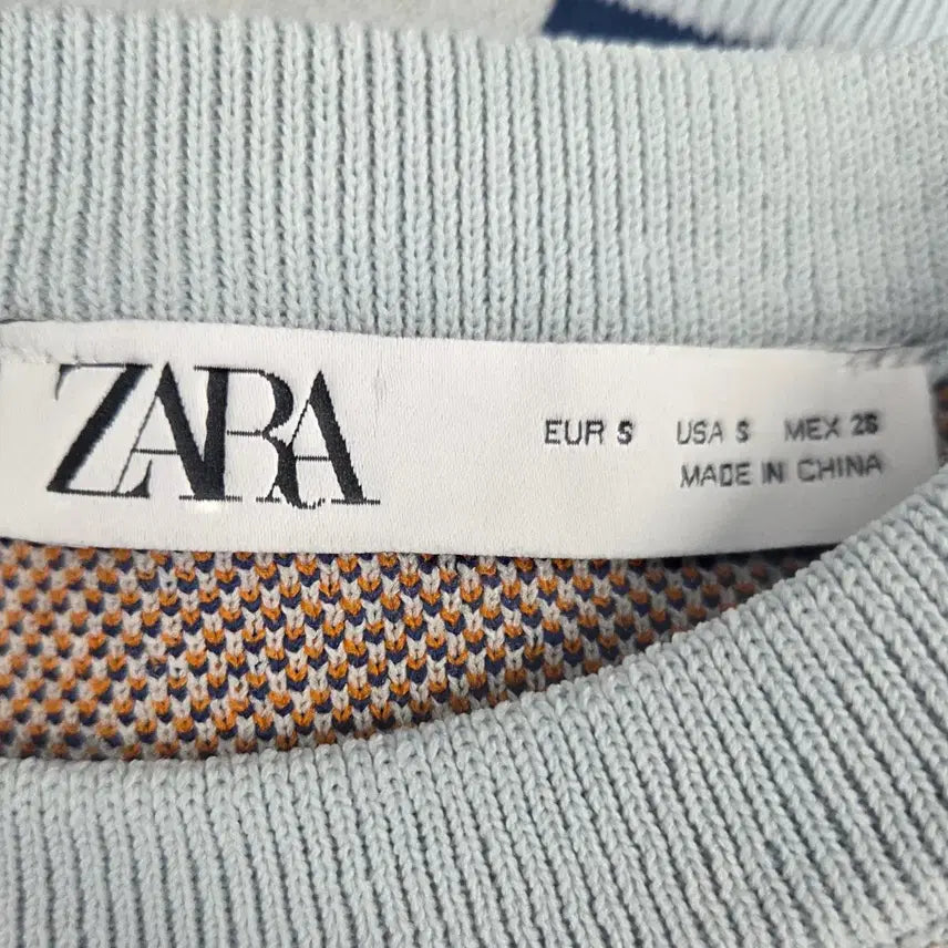 [BUNJANG] ZARA Flower Knit Cardigan / 빈티지 만원샵 ZARA 플라워 니트 가디건