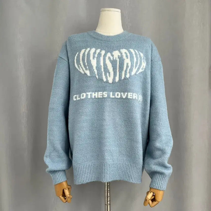 [BUNJANG] Loveistrue Knit T-Shirt / 러브이스트루 니트 티셔츠/