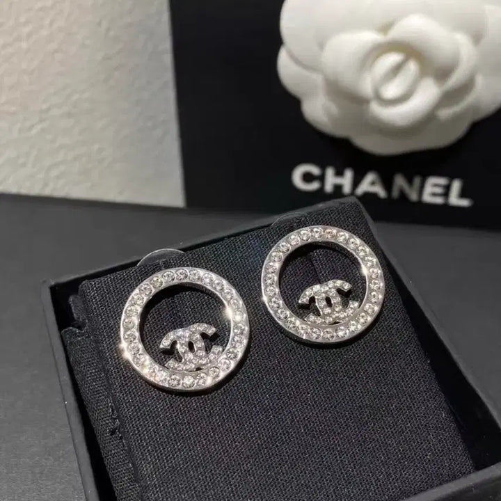 [BUNJANG] Chanel Coco Mark Earrings / 샤넬 코코마크 피어스
