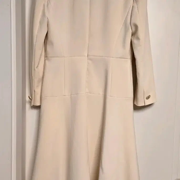 [BUNJANG] MICHAA Ivory Flare Midi Dress / MICHAA 미샤 아이보리 플레어 원피스