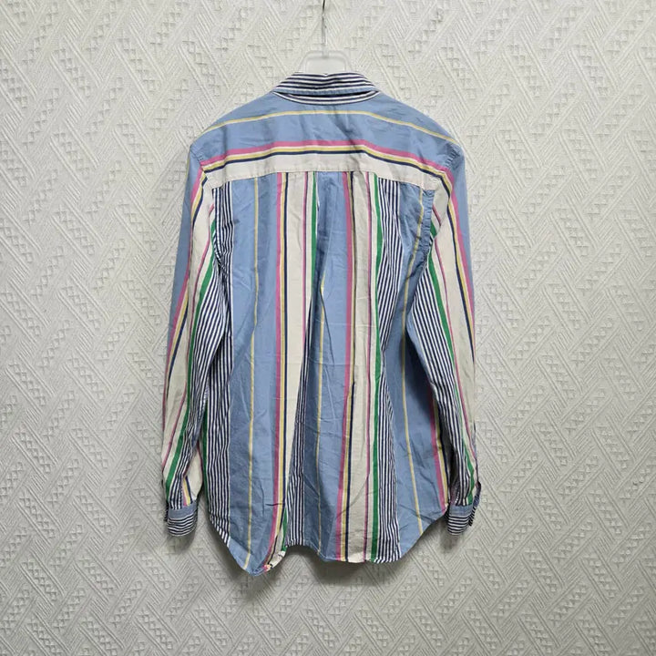 [BUNJANG] Polo Ralph Lauren Striped Button-Down Shirt - XL / 자243 폴로랄프로렌 스트라이프 버튼 다운 셔츠 XL