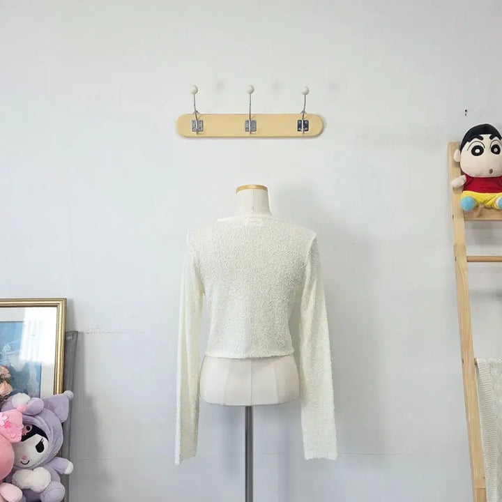 [BUNJANG] Anne Ivory Lovely Cardigan / 빈티지 만원샵 anne 아이보리 러블리 가디건