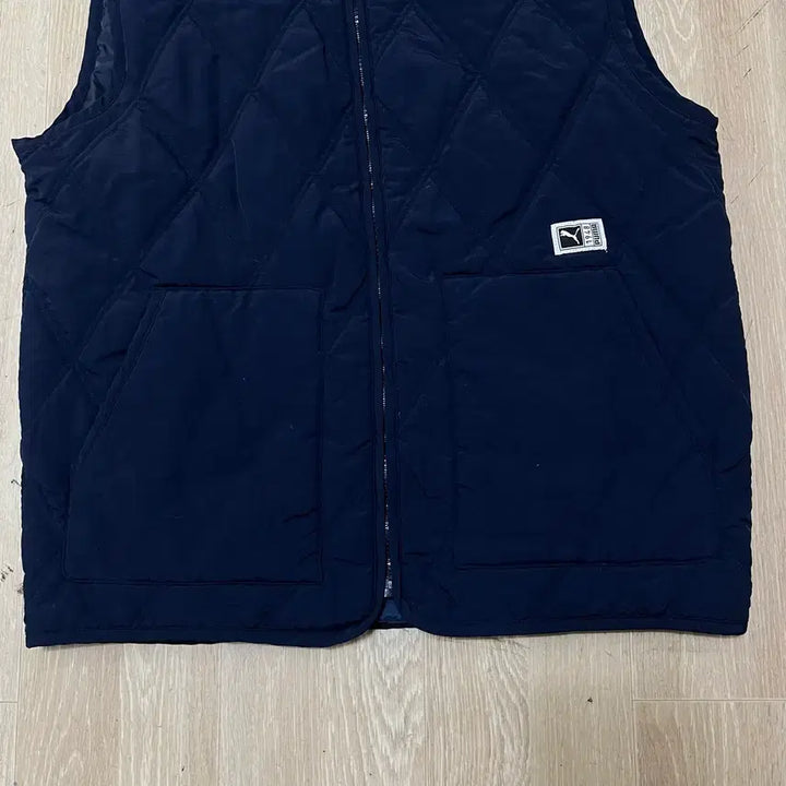 [BUNJANG] Puma Logo Padded Vest L / 푸마 로고 패딩 조끼 L/100