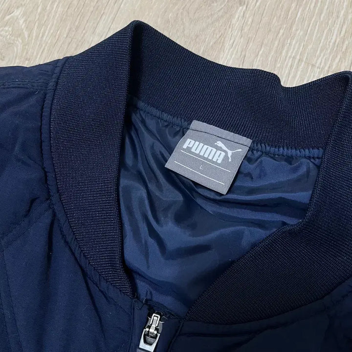 [BUNJANG] Puma Logo Padded Vest L / 푸마 로고 패딩 조끼 L/100