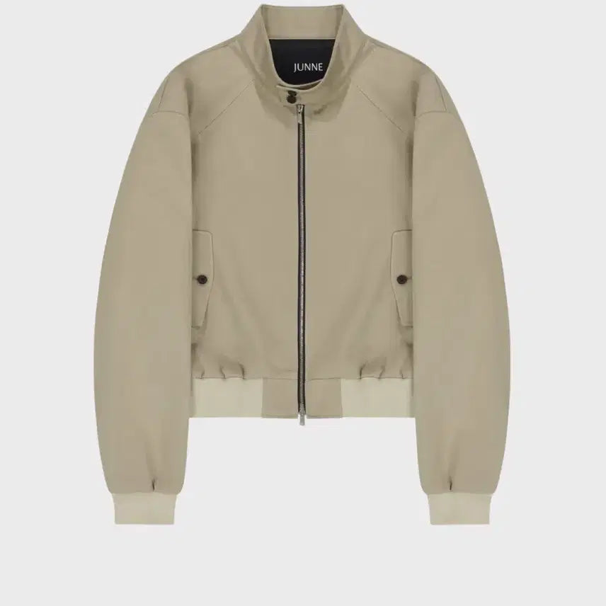 [SOLD OUT] 준느 J38 트윌 베이지 봄버 자켓 M