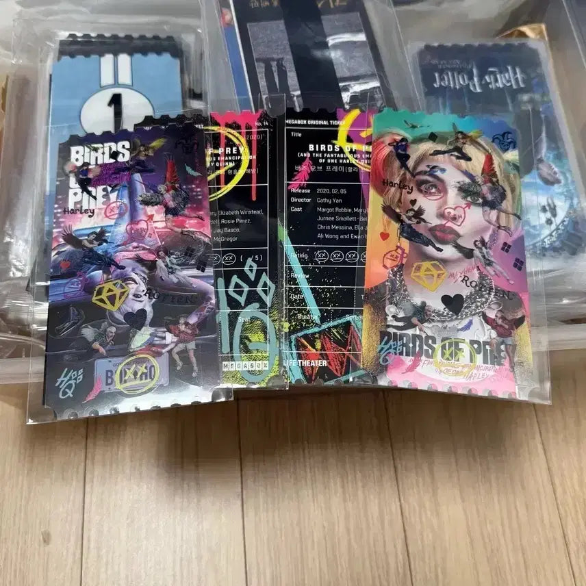 [BUNJANG] Birds of Prey Harley Quinn Bundle Set / 버즈오브프레이 오리지널티켓 오티 포스터 마고로비 할리퀸 버오프 할리퀸