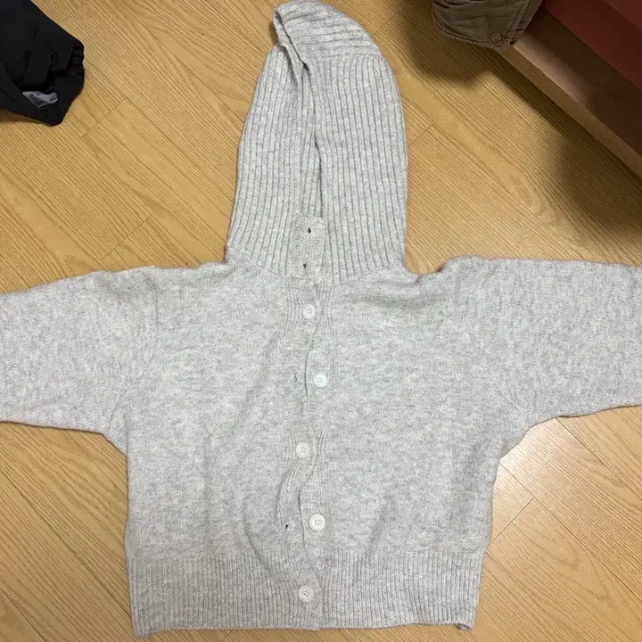 [BUNJANG] Hooded Knit Cardigan / 후드 니트