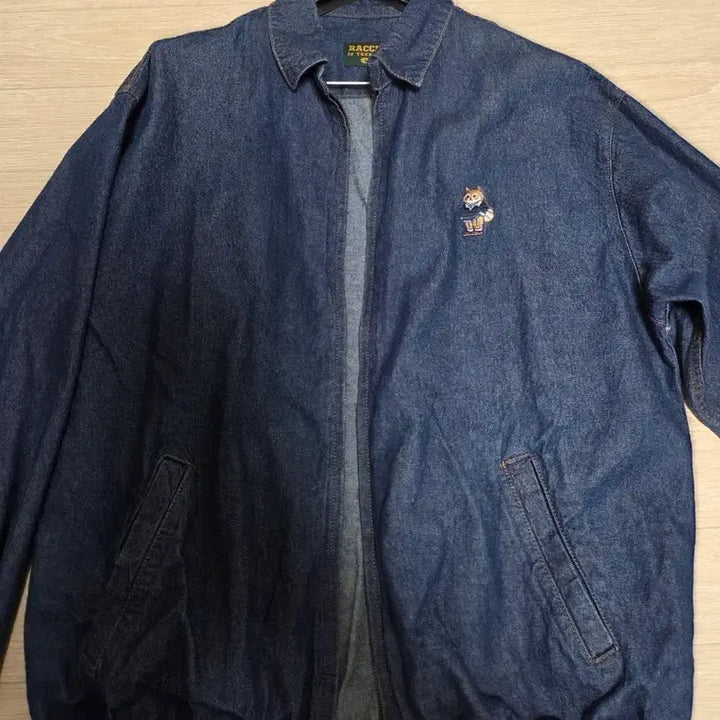 [BUNJANG] Takeasy Denim Blouson Jacket Navy / 테이크이지 데님 블루종 자켓 100사이즈 네이비