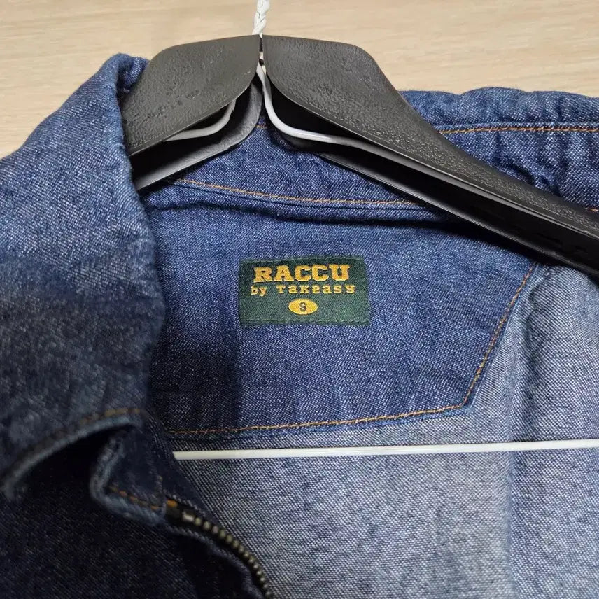 [BUNJANG] Takeasy Denim Blouson Jacket Navy / 테이크이지 데님 블루종 자켓 100사이즈 네이비