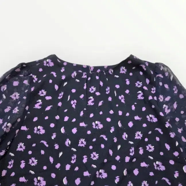 [BUNJANG] Floral Print Long Sleeve Blouse for Women / 새상품 66~77 여성 블라우스 꽃무늬 긴팔 블라우스 95 여자 새제품