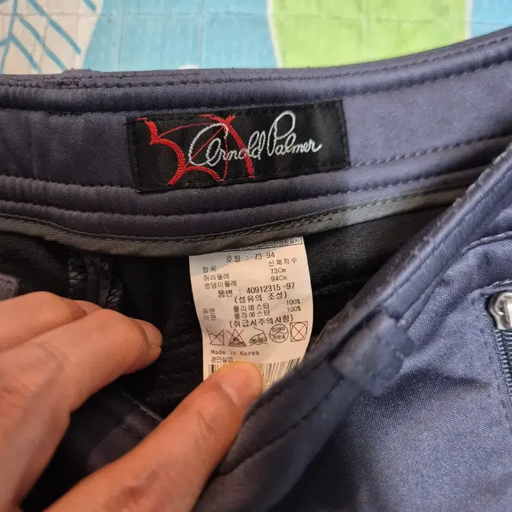 [BUNJANG] Arnold Palmer Gray Golf Pants / 아놀드파마 기모 골프바지((스판성 굳)29~30