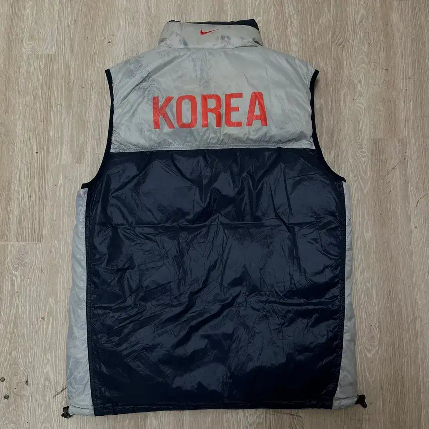 [BUNJANG] Nike Swoosh Two-Tone Duck Down Padded Vest XL / 나이키 스우시 투톤 덕다운 패딩조끼 XL/105