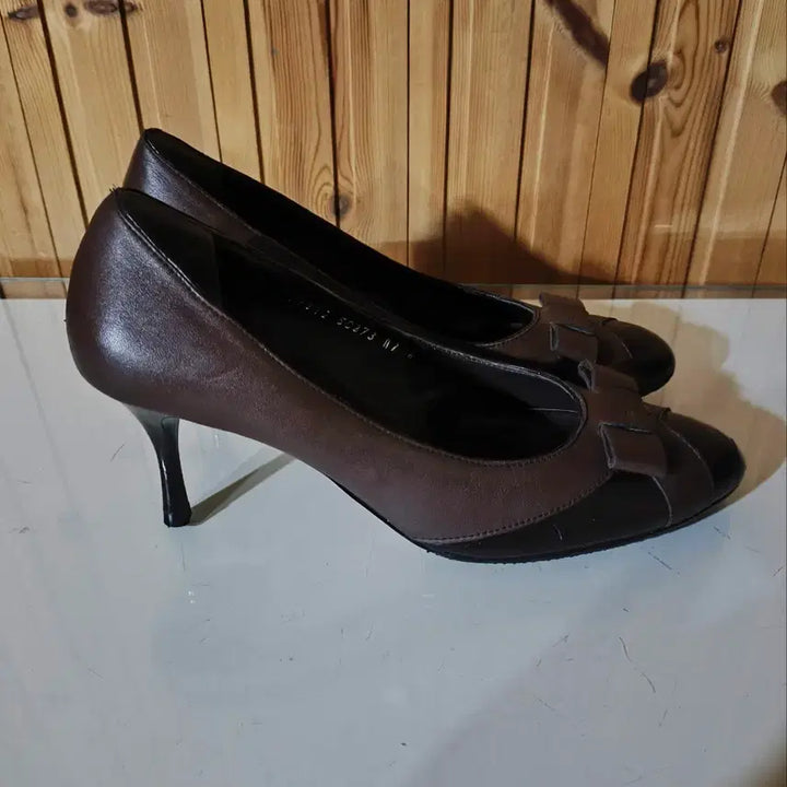 [BUNJANG] Ferragamo Ribbon Heels 7cm / 37 240mm 페라가모 리본 구두 힐 7cm