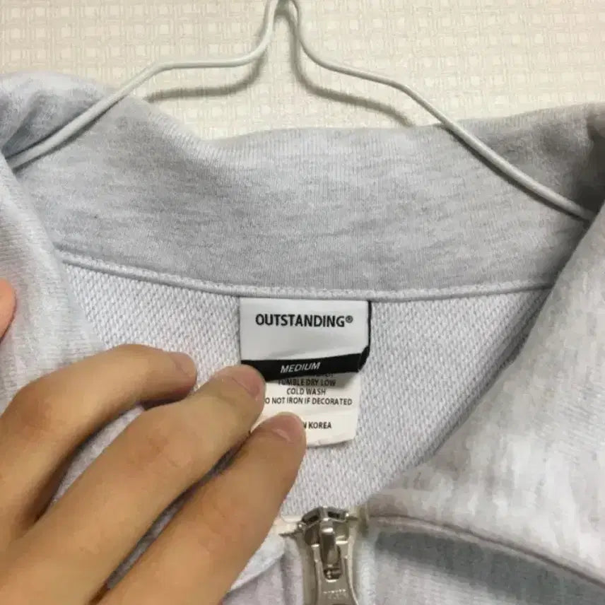 [BUNJANG] Outstanding Half-Zip Up - Size M / 아웃스탠딩 하프집업 M SIZE
