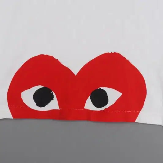 [BUNJANG] Comme des Garcons Heart Graphic T-shirt / 꼼데가르송 티셔츠