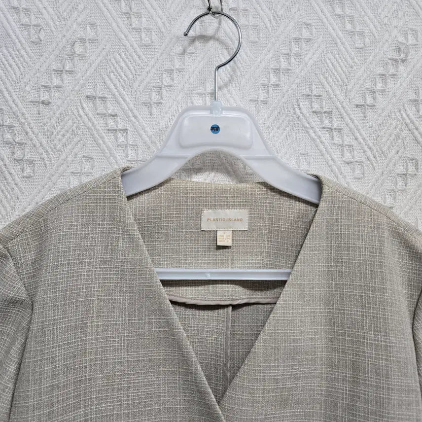 [BUNJANG] Plastic Island Short Sleeve Jacket S / 자258 플라스틱아일랜드 반팔 자켓 S