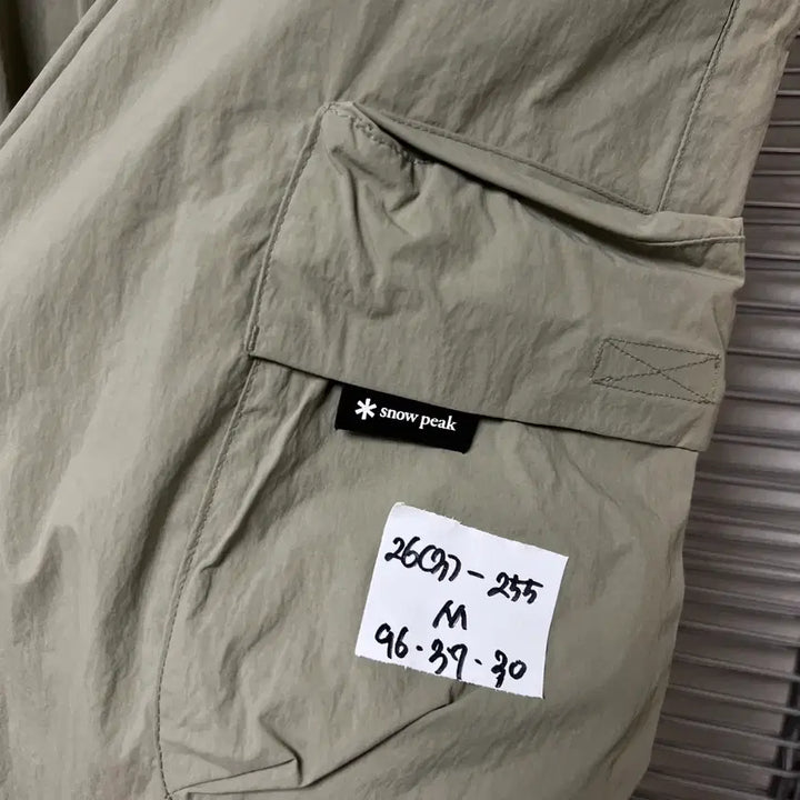 [SOLD OUT] [정품/M] 스노우피크 카키 카고 우븐 팬츠/바지