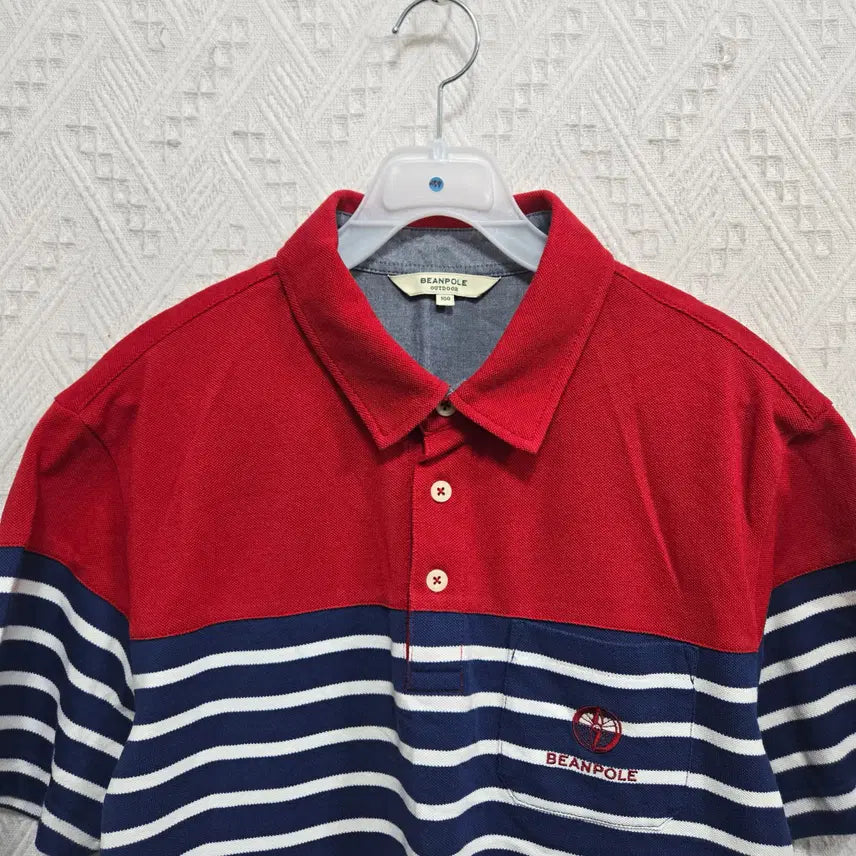 [BUNJANG] Beanpole Outdoor Short Sleeve Polo Shirt (Size 100) / 자259 빈폴 아웃도어 반팔 카라티 100