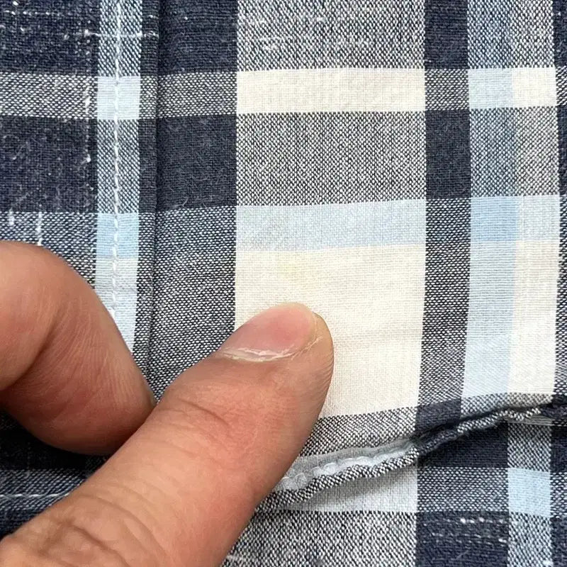 [BUNJANG] Bape Checkered Shirt R3522 / 베이프 체크 셔츠 r3522