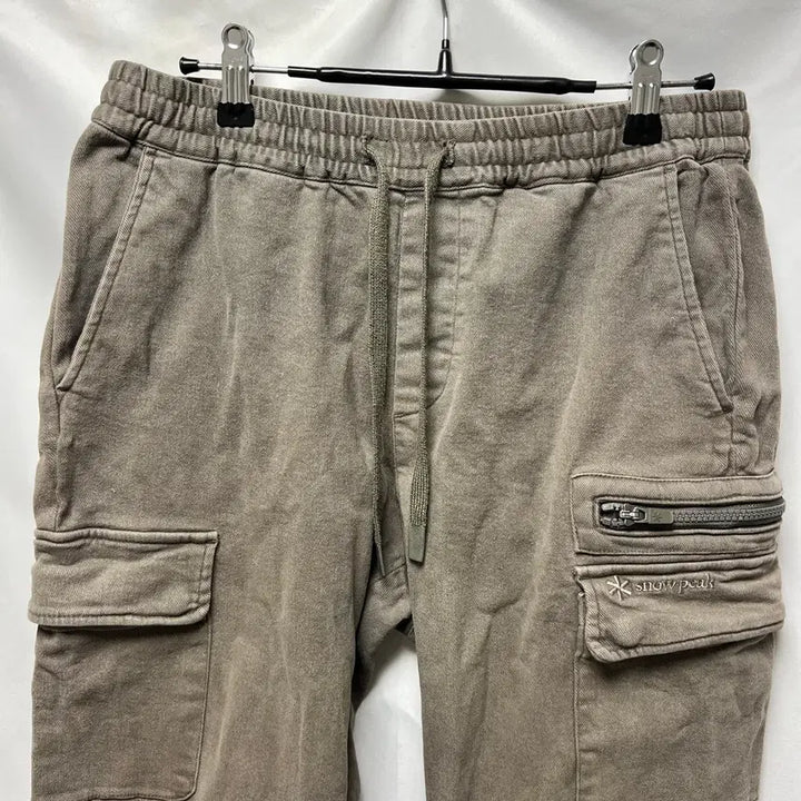 [SOLD OUT] [정품/L] 스노우피크 베이지 카고 조거 팬츠/바지
