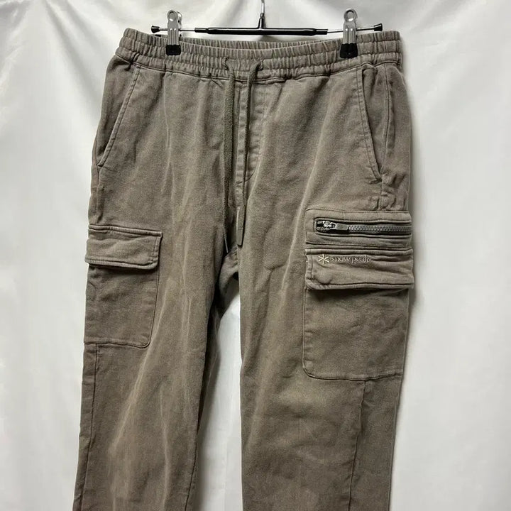 [SOLD OUT] [정품/L] 스노우피크 베이지 카고 조거 팬츠/바지