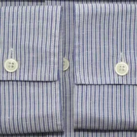 [BUNJANG] Galaxy Stripe Long Sleeve Shirt / I6794 겔럭시 스트라이프 긴팔 셔츠 100 구제모은