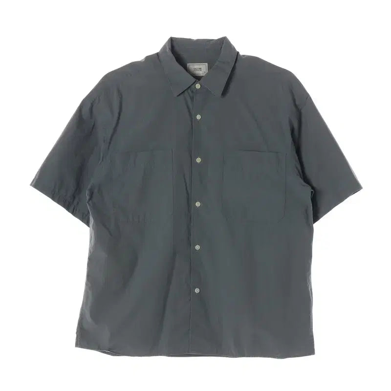 [BUNJANG] Another Office Two-Pocket Cotton Half Shirt / 어나더오피스 투포켓 코튼 하프 셔츠 02