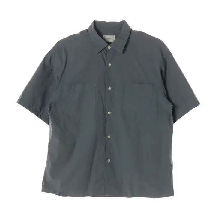 [BUNJANG] Another Office Two-Pocket Cotton Half Shirt / 어나더오피스 투포켓 코튼 하프 셔츠 02