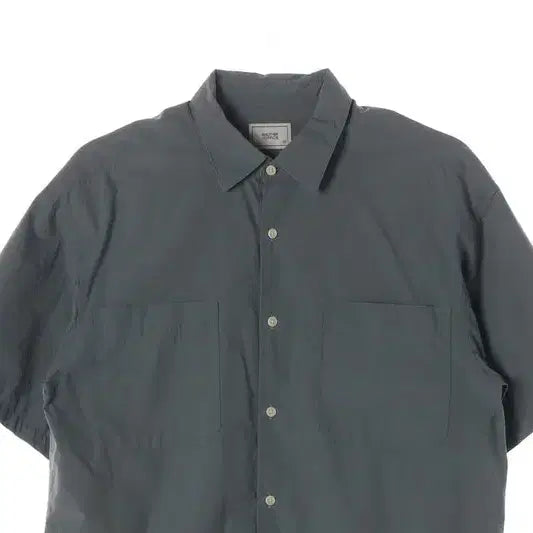 [BUNJANG] Another Office Two-Pocket Cotton Half Shirt / 어나더오피스 투포켓 코튼 하프 셔츠 02