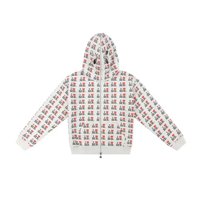 [BUNJANG] Ashley Williams Butterfly Hooded Zip-up / 애슐리 월리엄스 버터플라이 후드집업
