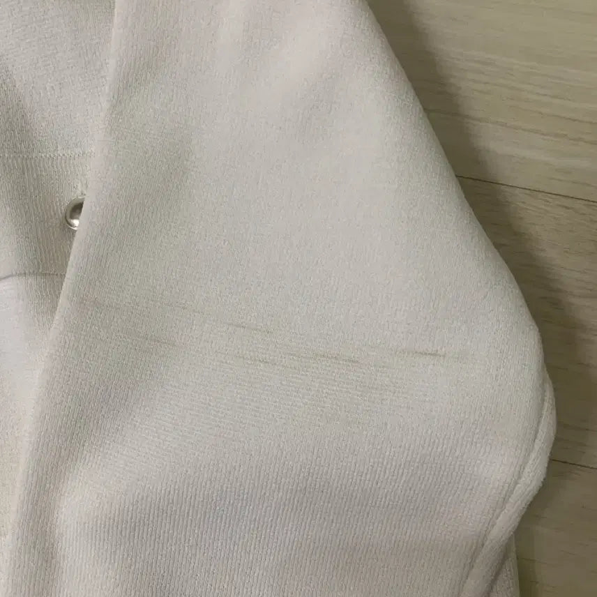 [BUNJANG] Hazelmode White Pocket Cardigan / 헤이즐모드 화이트 포켓 가디건
