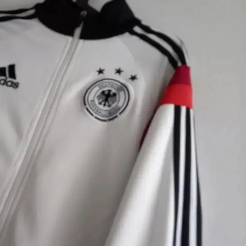 [BUNJANG] Adidas German Jersey Zip-up Jacket / 아디다스 대장급 희귀 독일 저지 져지집업 90/S
