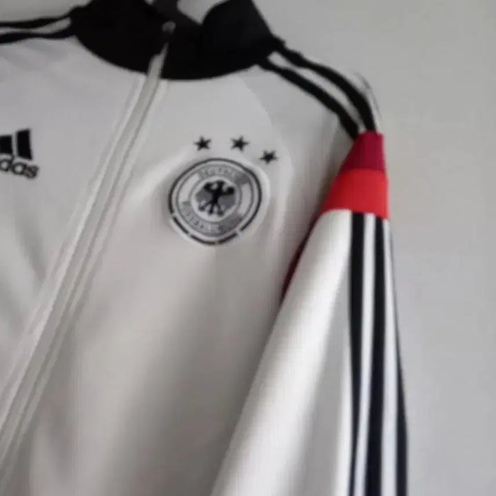 [BUNJANG] Adidas German Jersey Zip-up Jacket / 아디다스 대장급 희귀 독일 저지 져지집업 90/S