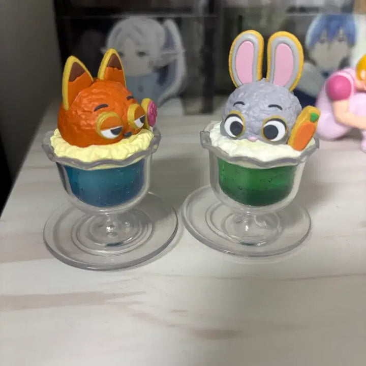 [BUNJANG] Disney Zootopia Nick and Judy Gacha Bundle Set / 디즈니 스위트 야미 닉 주디 가챠