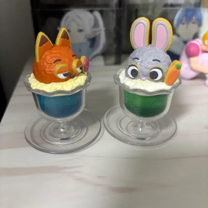 [BUNJANG] Disney Zootopia Nick and Judy Gacha Bundle Set / 디즈니 스위트 야미 닉 주디 가챠