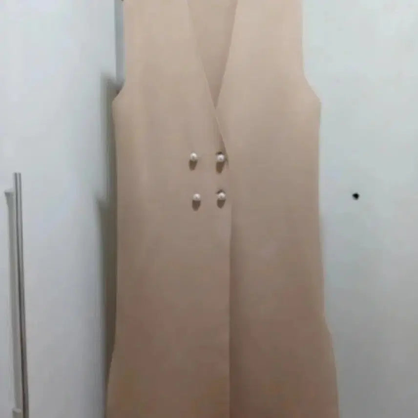[BUNJANG] Long Best Acrylic Knit Dress / 국내 롱베스트