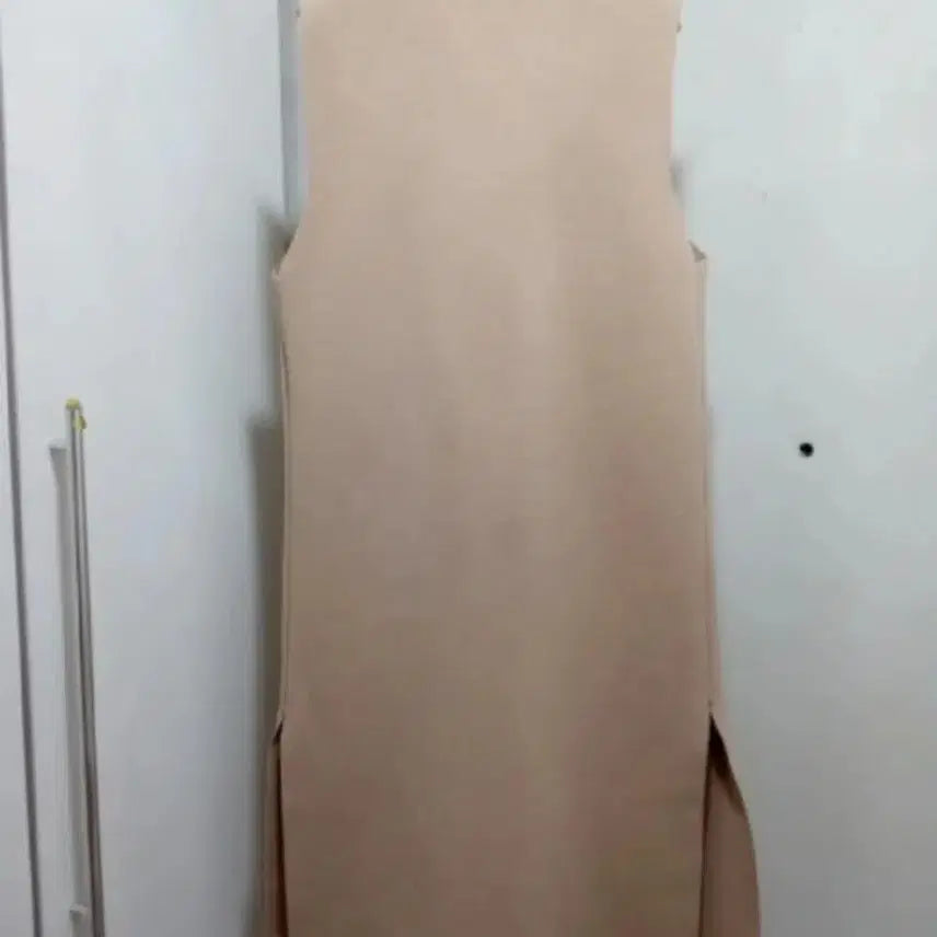 [BUNJANG] Long Best Acrylic Knit Dress / 국내 롱베스트
