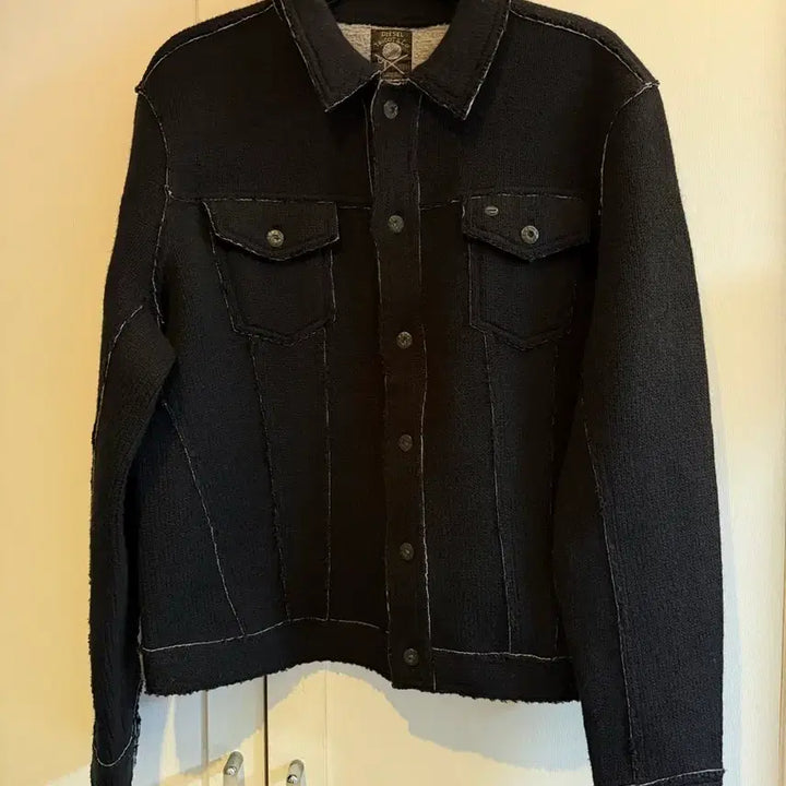 [BUNJANG] Diesel Knit Trucker / 디젤 니트 트러커