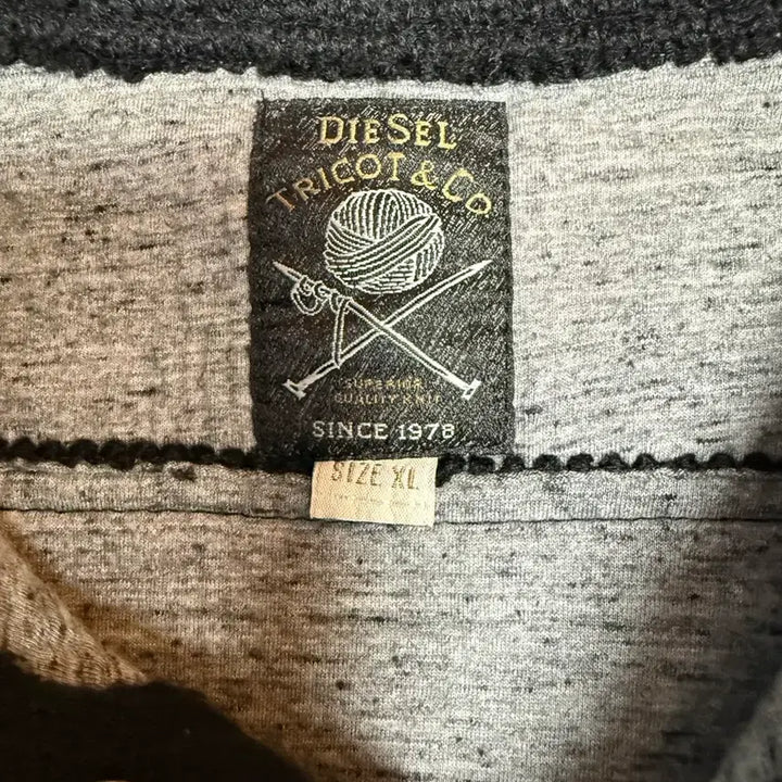[BUNJANG] Diesel Knit Trucker / 디젤 니트 트러커