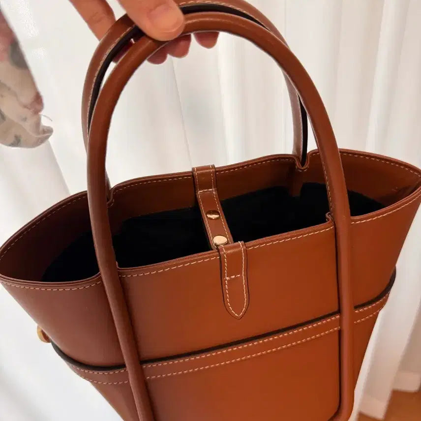 [BUNJANG] De Fleur Toupee Bag Camel S / 디플레르 투페백 카멜 s