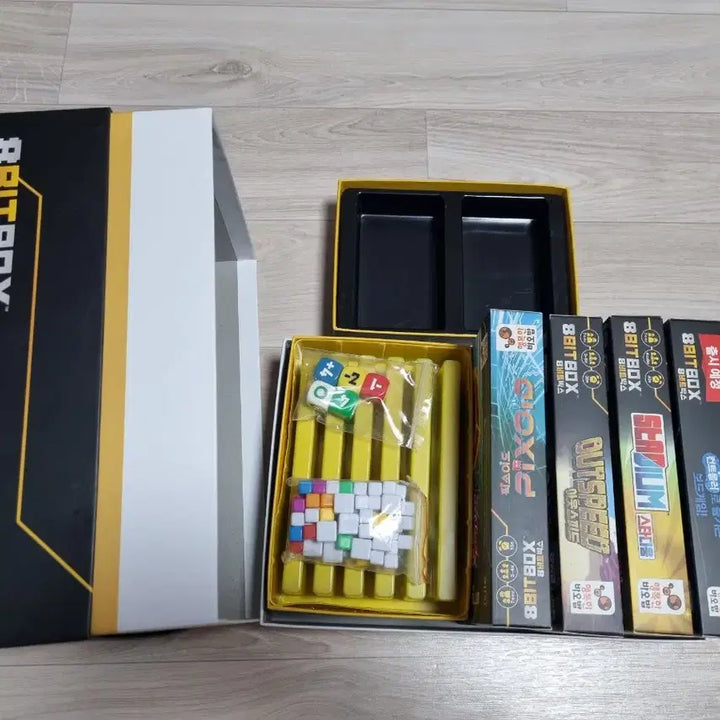 [BUNJANG] 8-Bit Box Board Game - New / 8비트박스 보드게임 구성품 새것(노플레이)