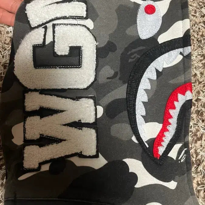 [BUNJANG] BAPE Shark Hoodie Black Camo / 베이프 후드집업 2개 가격