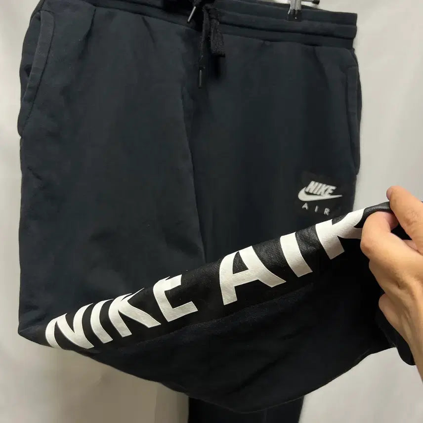 [SOLD OUT] [정품/XL] 나이키 에어 스우시 블랙 조거 팬츠/바지