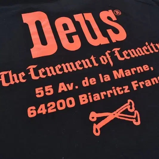 [BUNJANG] Deus Ex Machina M0289 Graphic T-shirt / 데우스 커스텀 반팔티 XL M0289