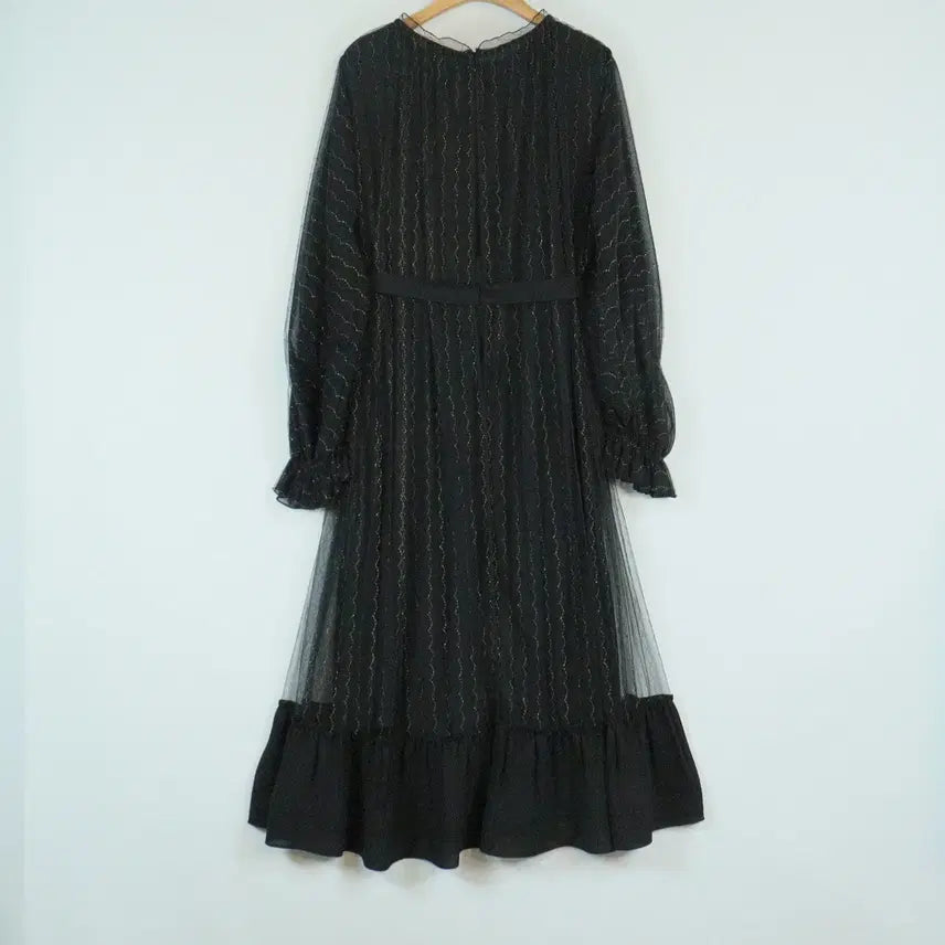 [SOLD OUT] O 2nd 골드 글리터 레이스 원피스  스