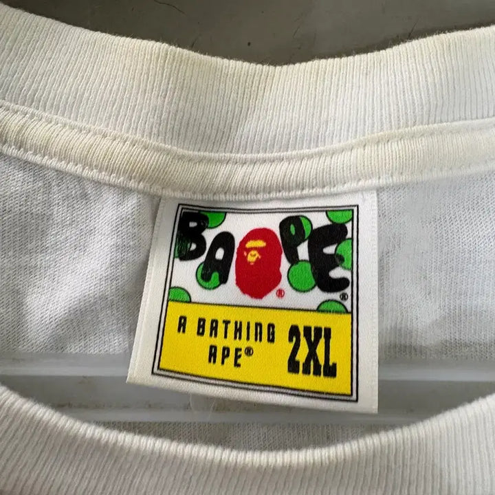 [SOLD OUT] 베이프 빅 사루 오버핏 반팔티 2XL