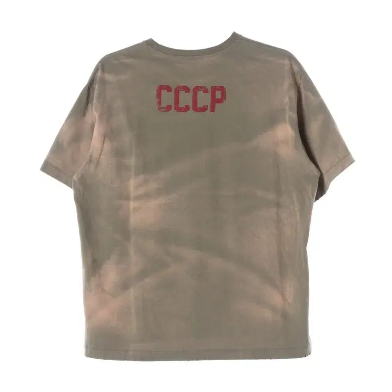 [BUNJANG] TILL DAWN CCCP Pigment Dyed T-shirt (XL) / 틸던 피그먼트 다잉 CCCP 반팔티 XL