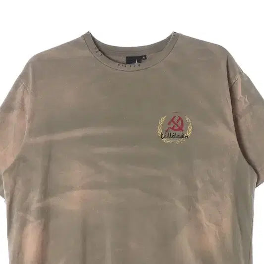 [BUNJANG] TILL DAWN CCCP Pigment Dyed T-shirt (XL) / 틸던 피그먼트 다잉 CCCP 반팔티 XL
