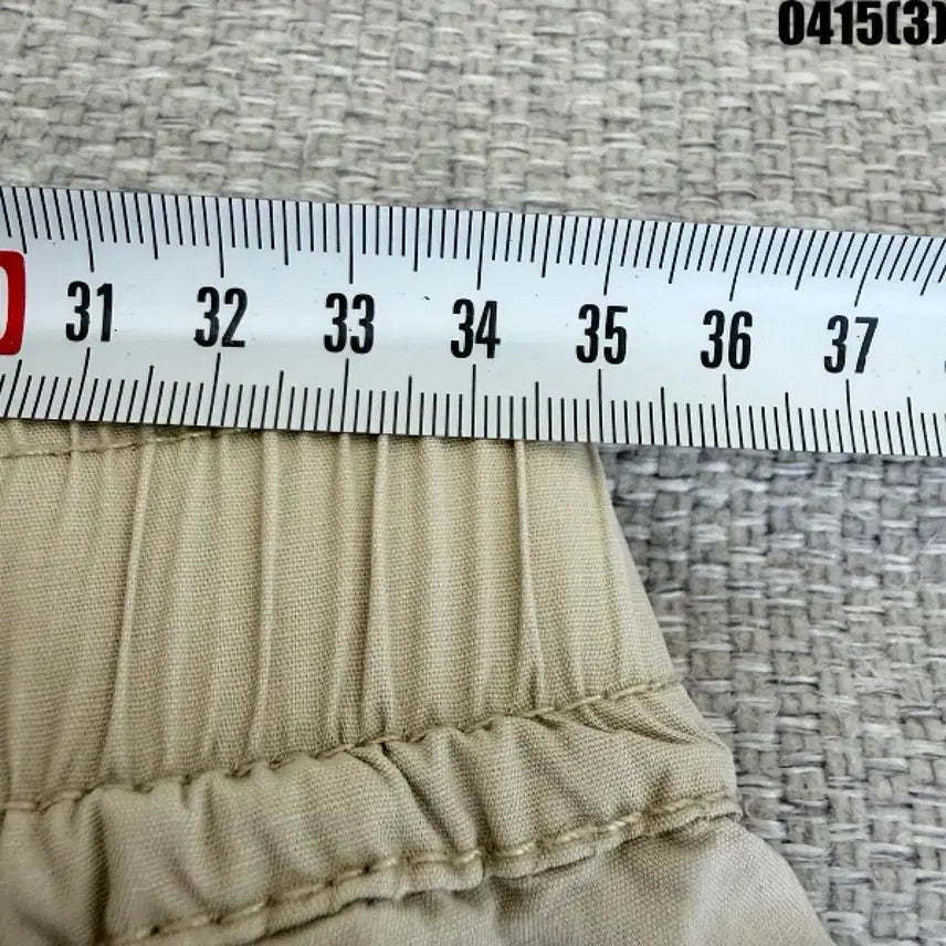 [SOLD OUT] S 베이지색 반바지 면바지 0415(3)