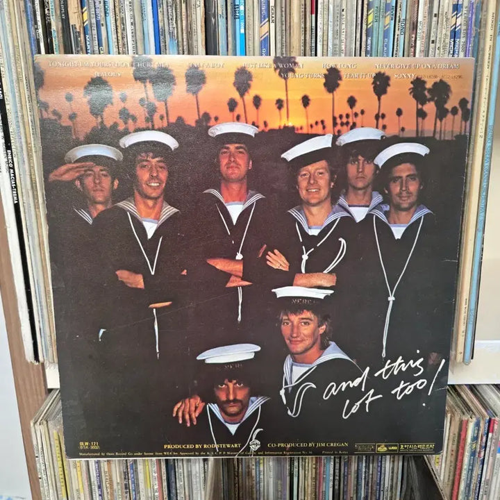 [BUNJANG] Rod Stewart LP Record / 로드 스튜어트 LP판
